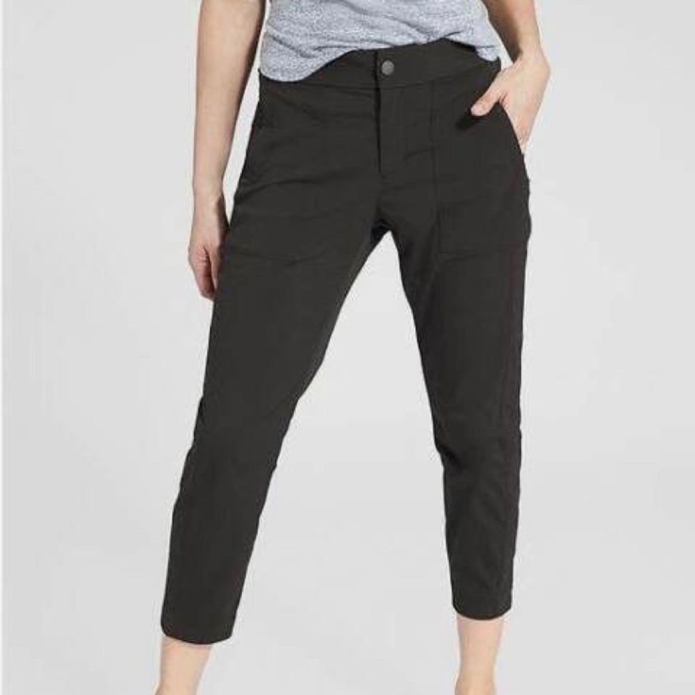 Athleta - Gray Trekkie Crop Hike Pant Joggers, 6